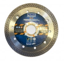 PDP P6-PT Continuous Rim Diamond Blade 125 x 1.4 x 10 x 22.2mm For Porcelain Tiles £22.99